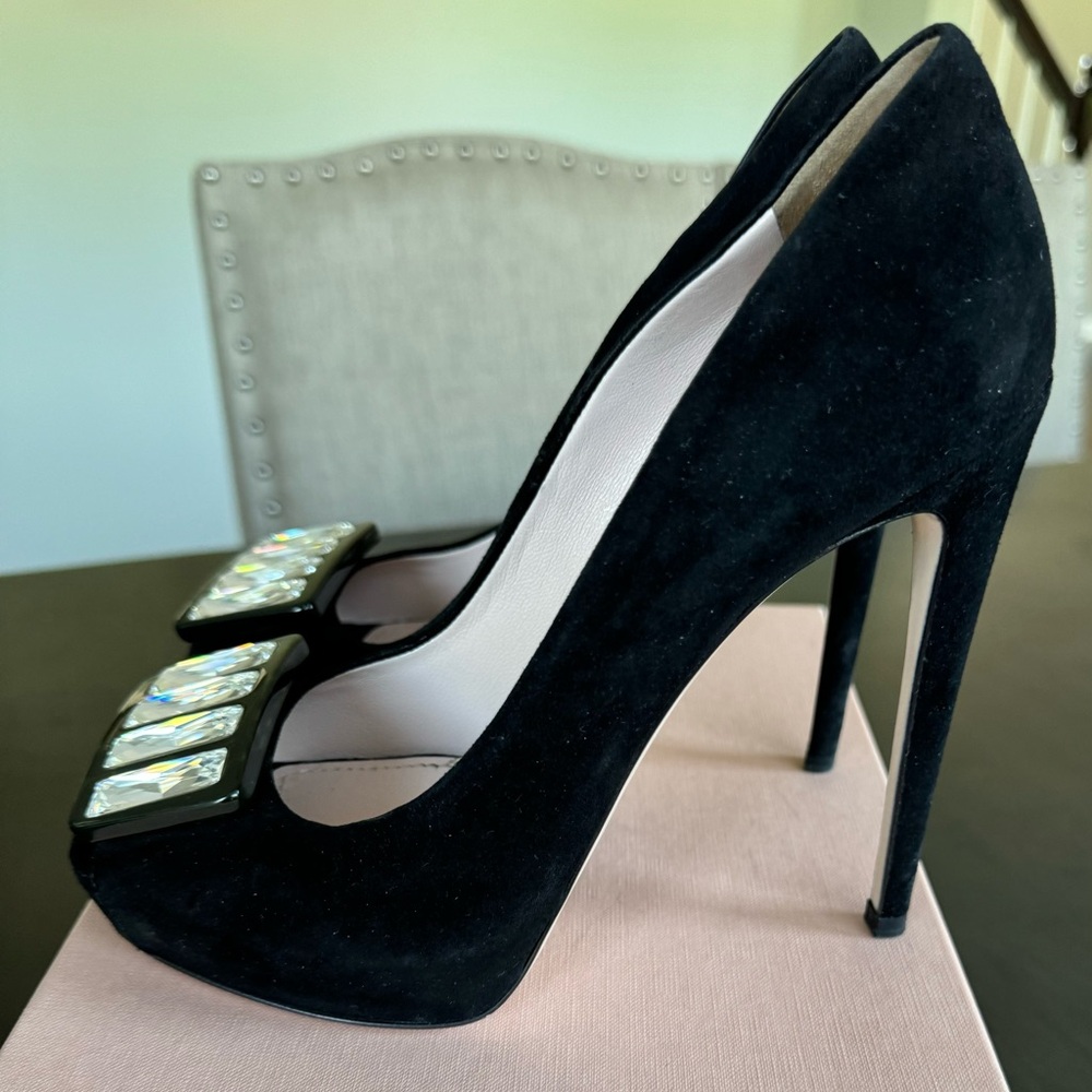 Gorgeous Miu Miu Heels, Worn Only Twice. - image 1